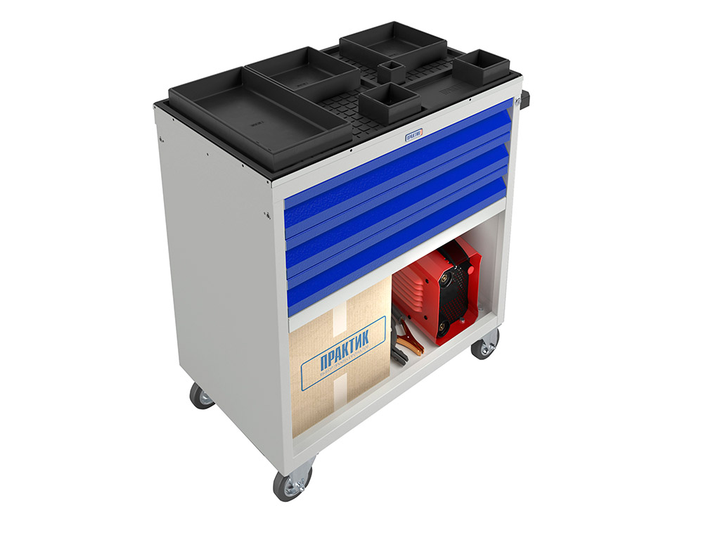 WDS-3 Тележка инструментальная 867x753x454 мм