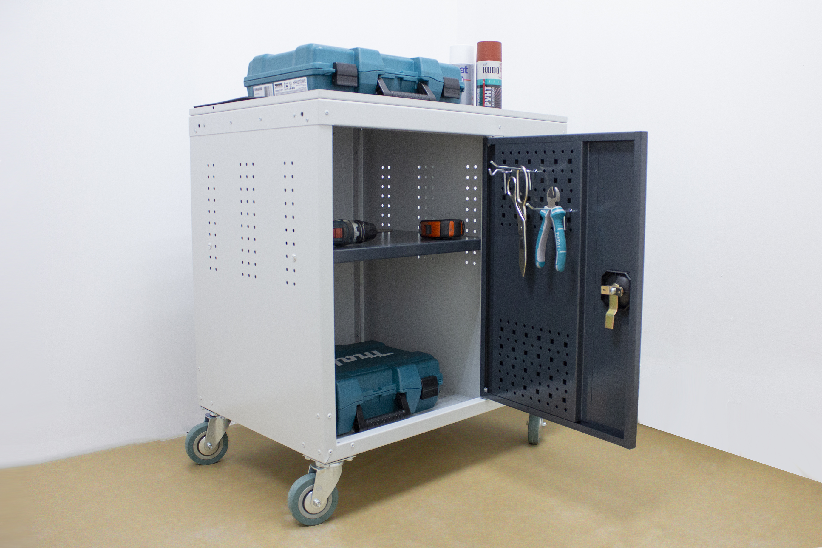 КГ057423 Тумба SMART 1М с лотком 815x740x500 мм