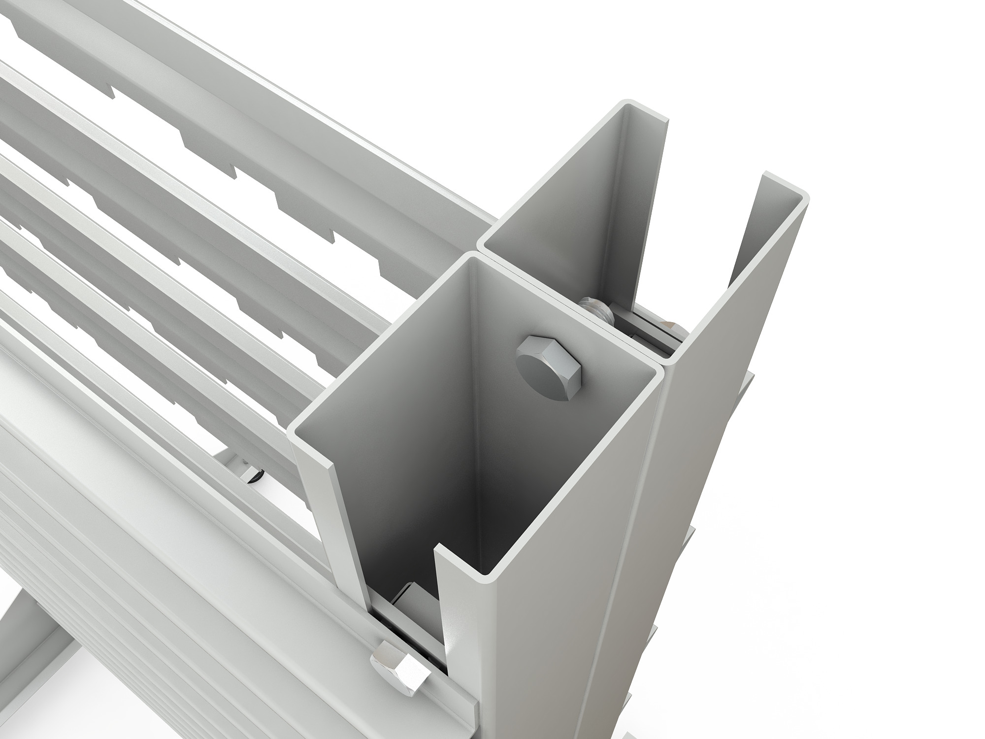 ER-00024068 Стеллаж для пластиковых лотков SORTEX односторонний 1500x1000x450.03