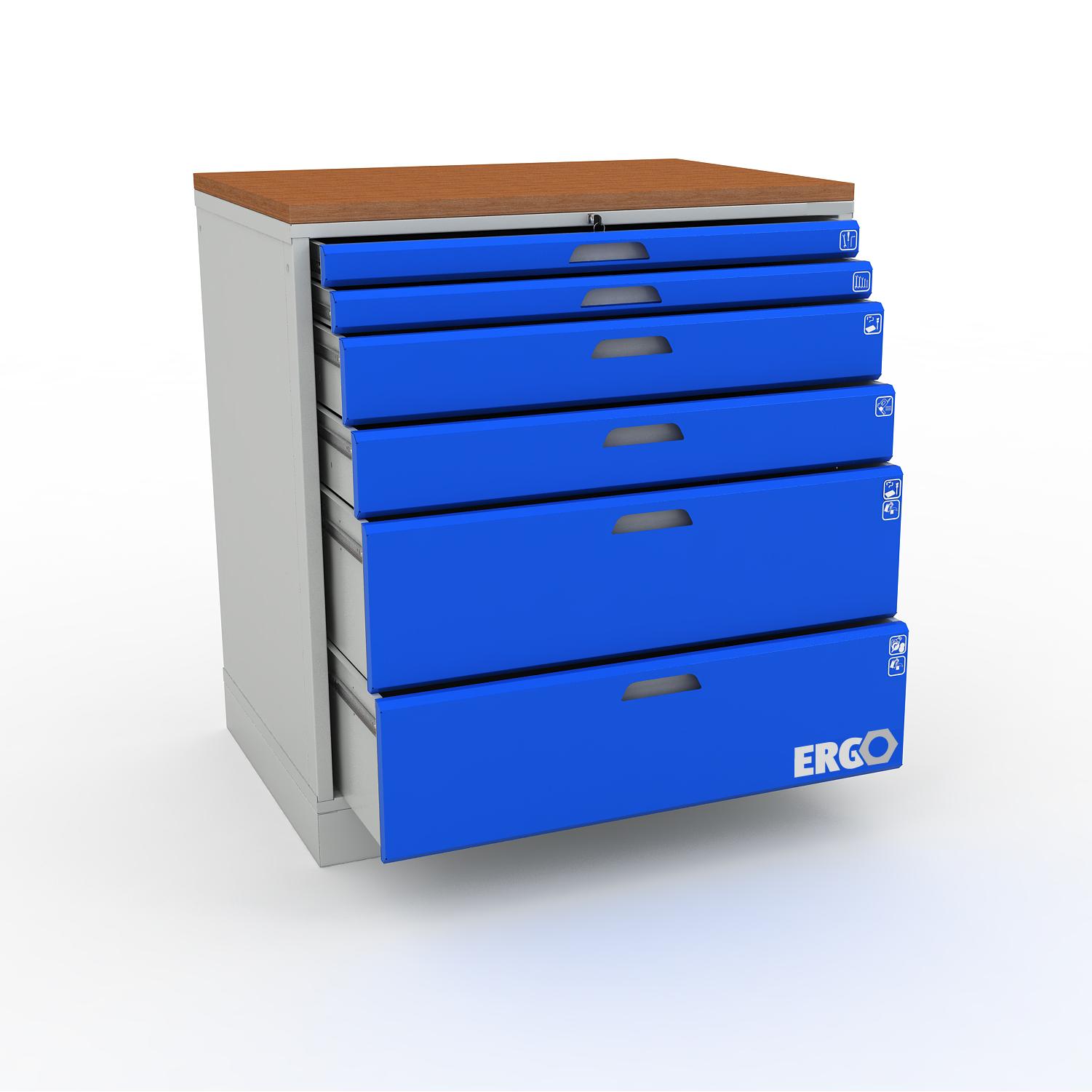 ER-00022465 Тумба инструментальная ERGO XL 06.2