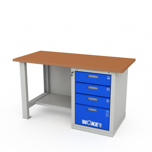 ER-00020611 Верстак однотумбовый WOKER PRO 1004.1500