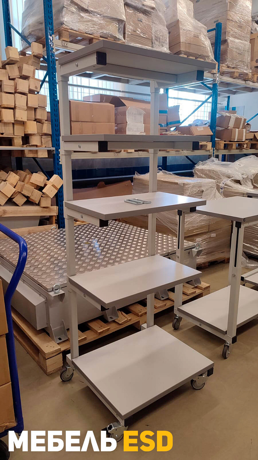 Стойка подкатная для приборов СОП